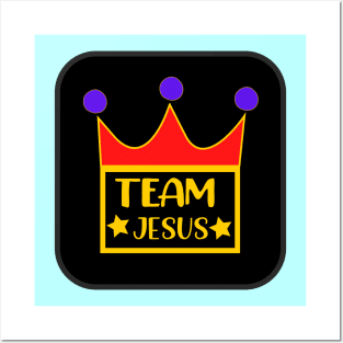 Team Jesus Posters and Art